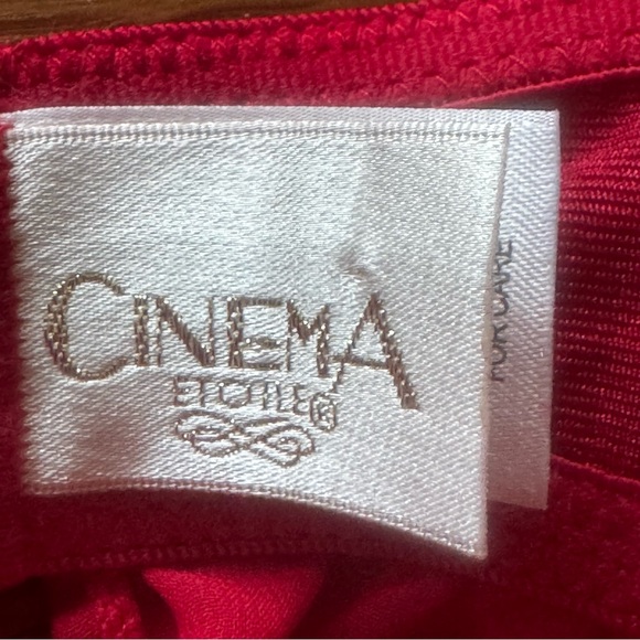 Cinema Elotile red Santa sheer nightie size XL (C1) - Picture 7 of 10